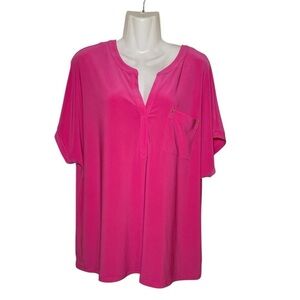 Anne Klein Pink Top sz 1X